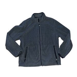 CHAMPION Grey Zip Up Jacket Size Large